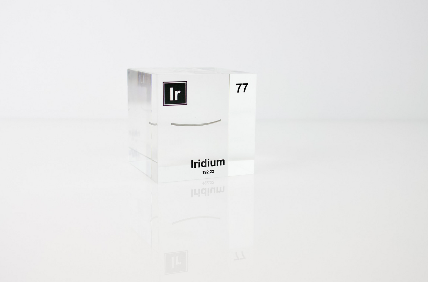 Iridium Element Cube