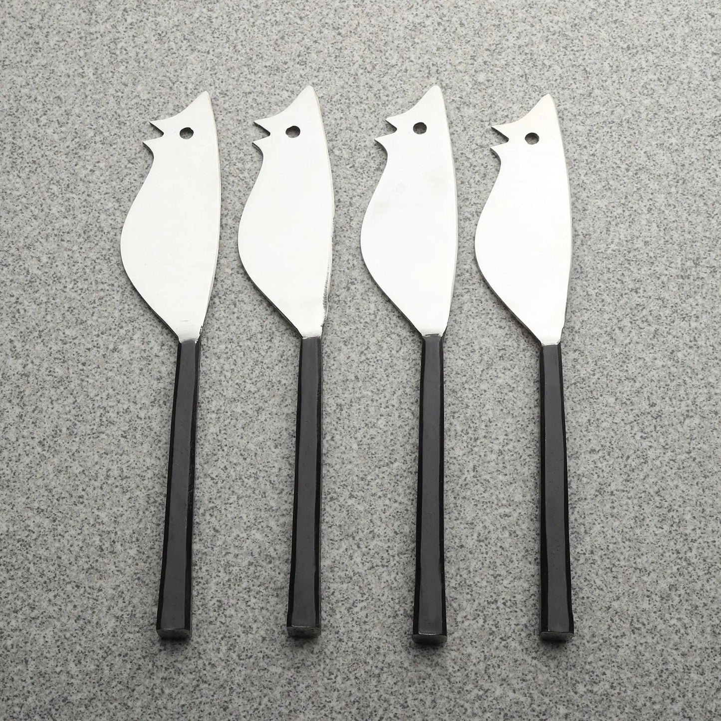 JASON RATONCITO CHEESE SPREADER/KNIFE 4 PC. SET