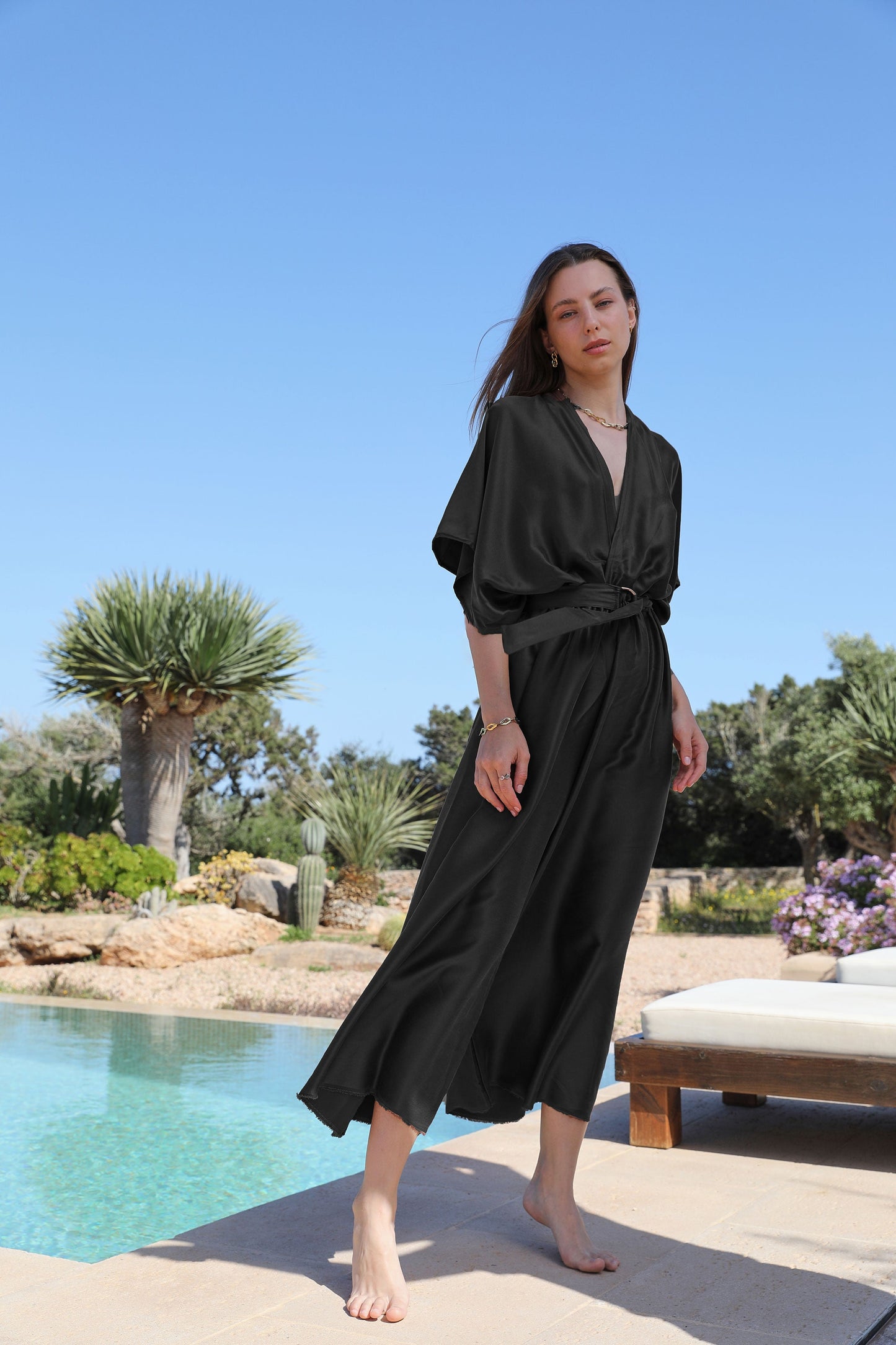 Washed Silk Jumpsuit