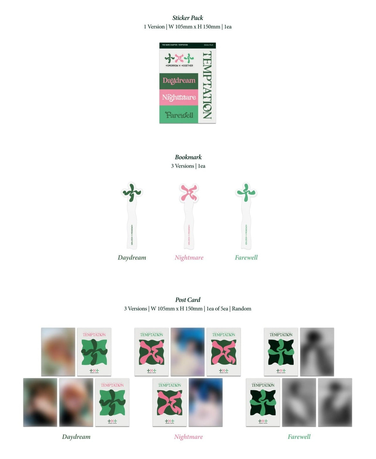 TXT (Tomorrow x Together) 5th Mini Album - The Name Chapter: Temptation