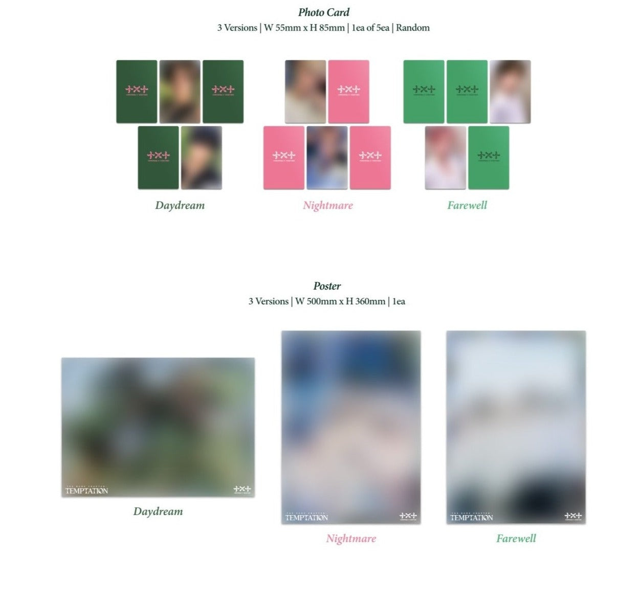 TXT (Tomorrow x Together) 5th Mini Album - The Name Chapter: Temptation