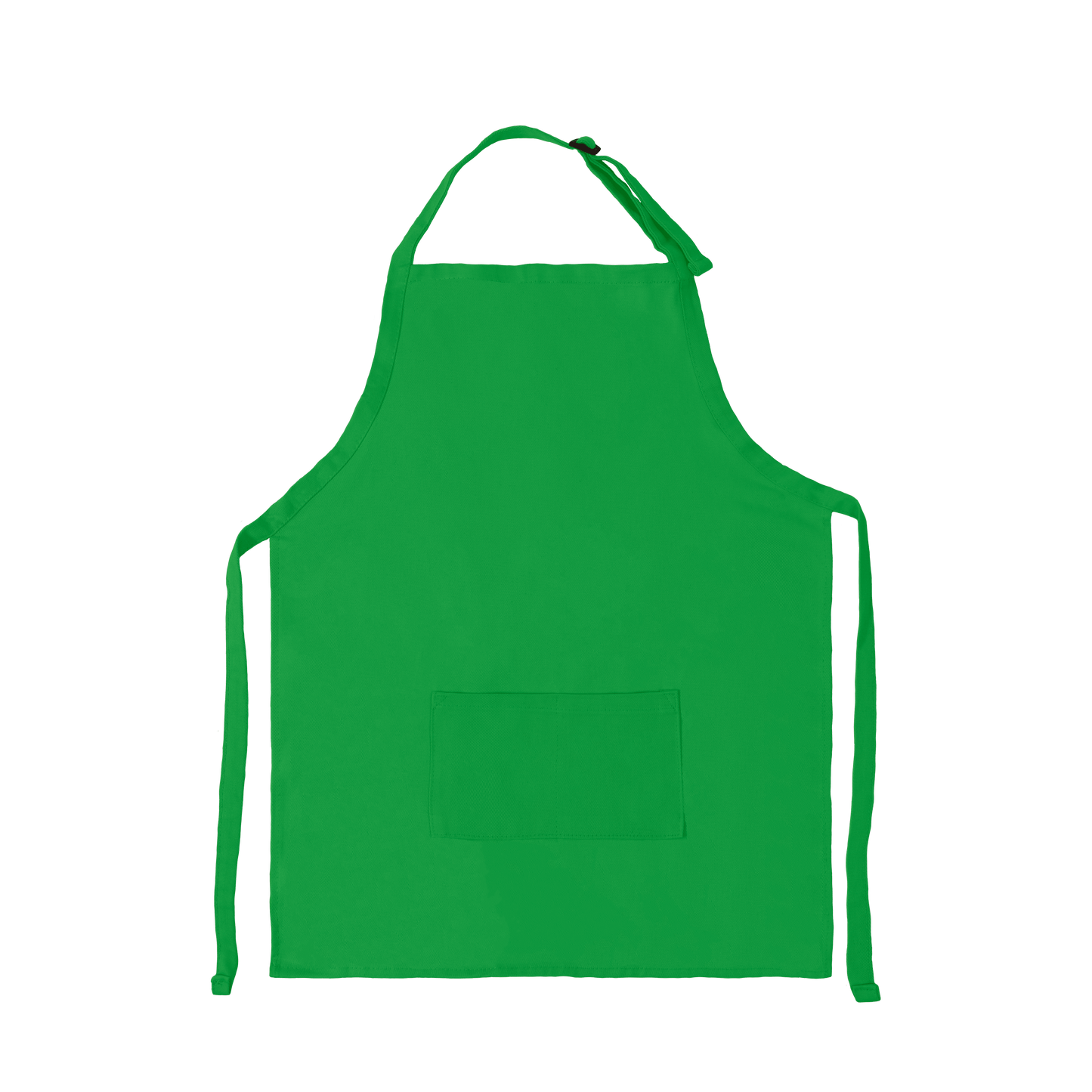 Apron with Patch Pockets Adjustable Neck Strap With Buckle