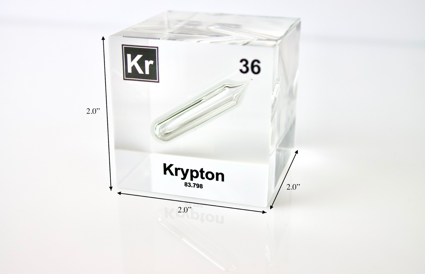 Krypton Element Cube