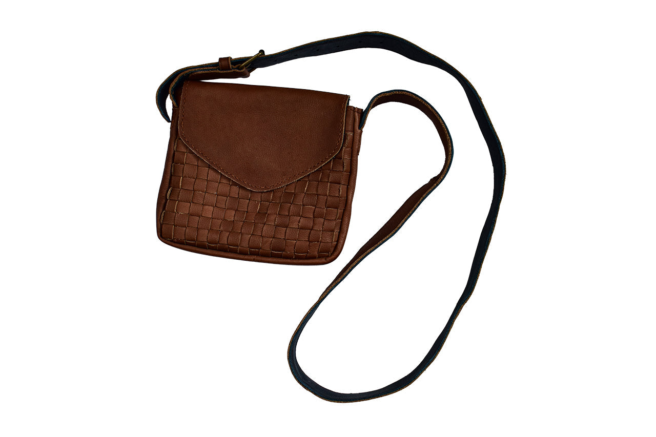 Basket Weave Crossbody