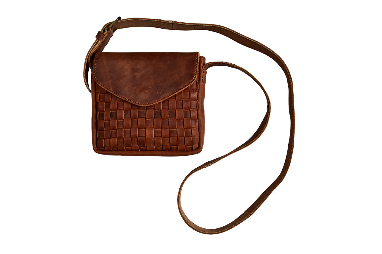 Basket Weave Crossbody