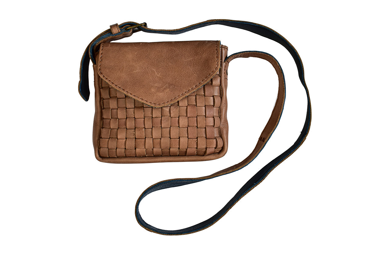 Basket Weave Crossbody