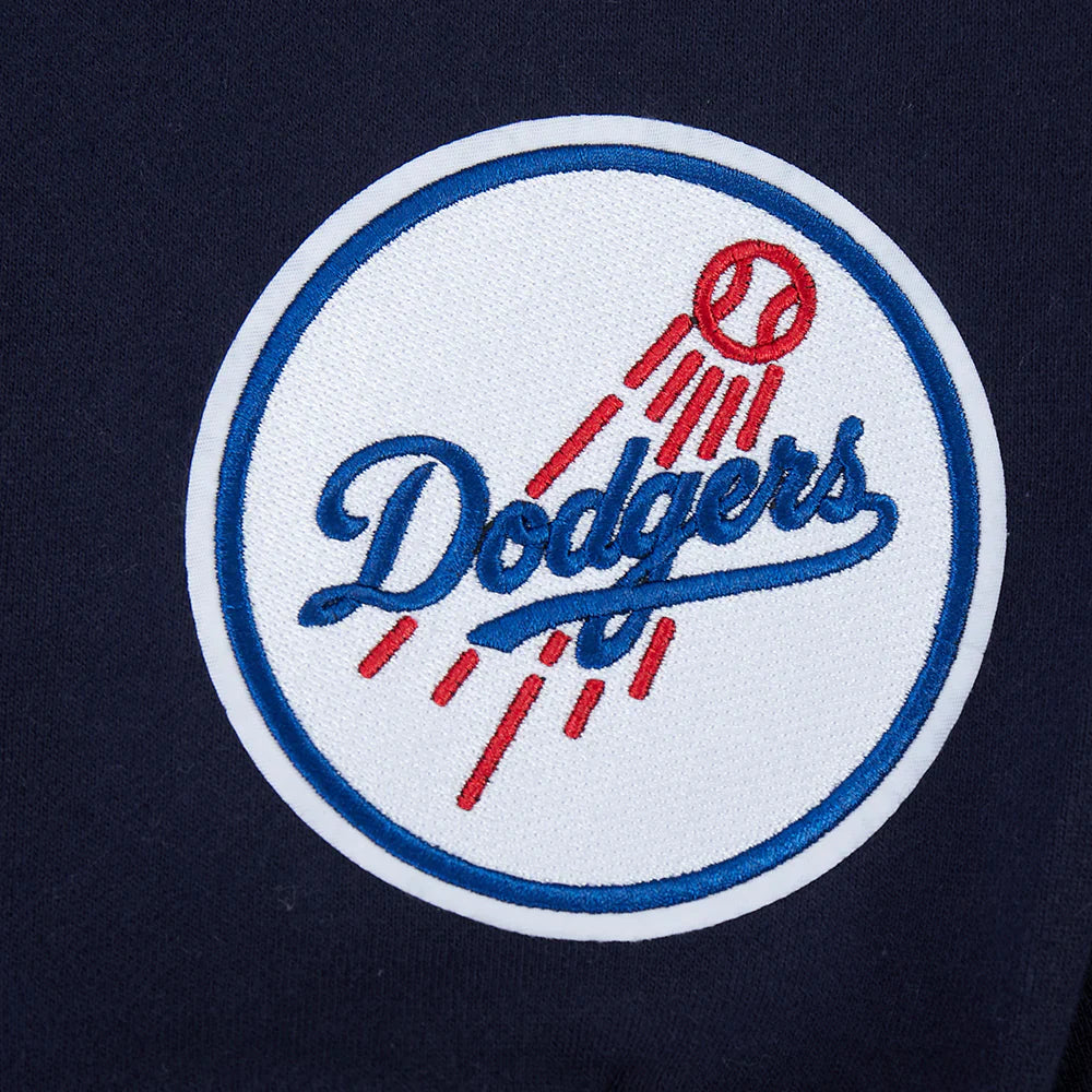 Pro Standard LA Dodgers Wingspan Drop Shoulder Crewneck - Midnight Navy