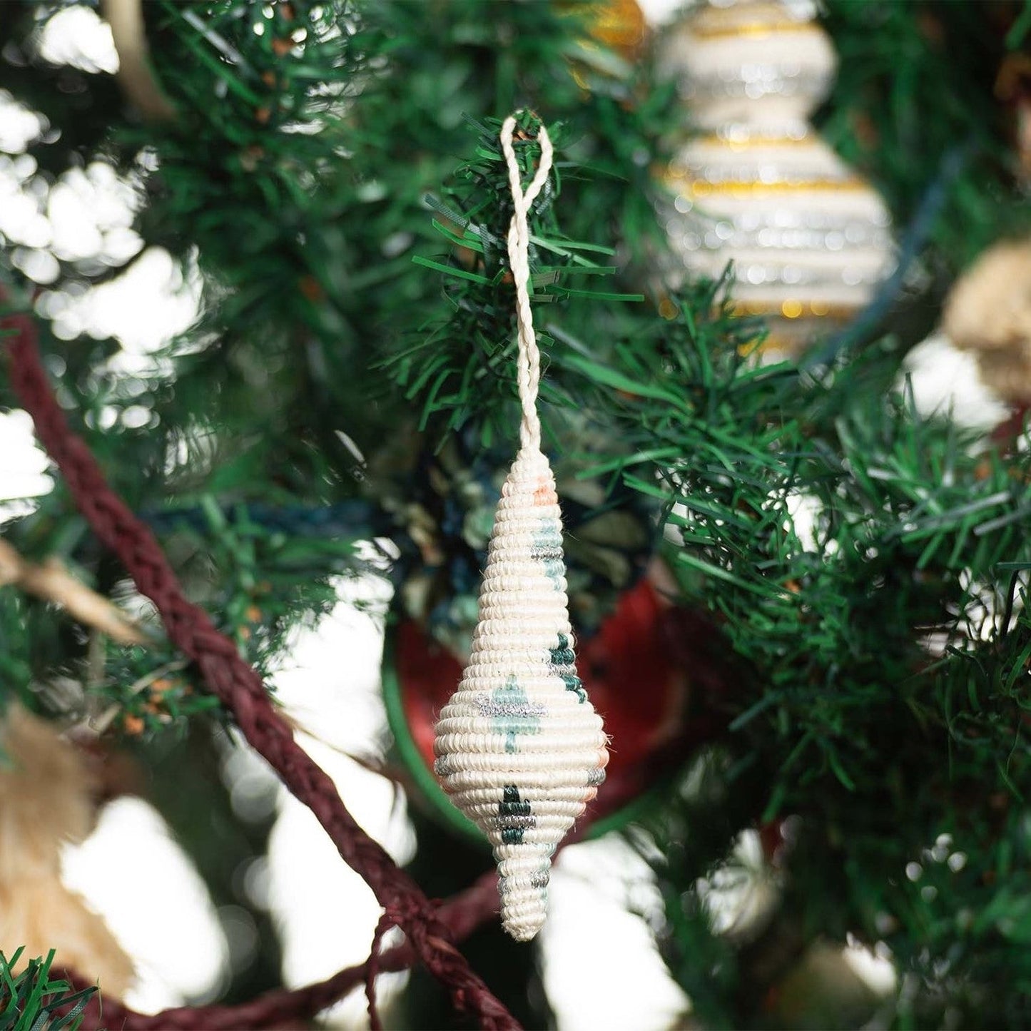 Metallic Icicle Ornament | Multi