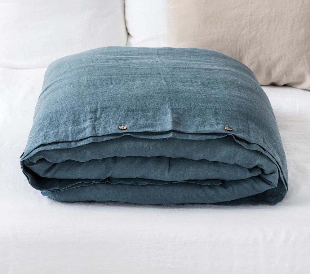 Pure European Linen Duvet Cover | Various Colors