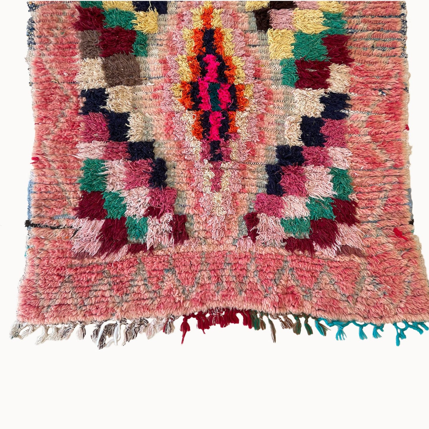 Janessa Vintage Moroccan Runner Rug | 3’4” x 7’11”