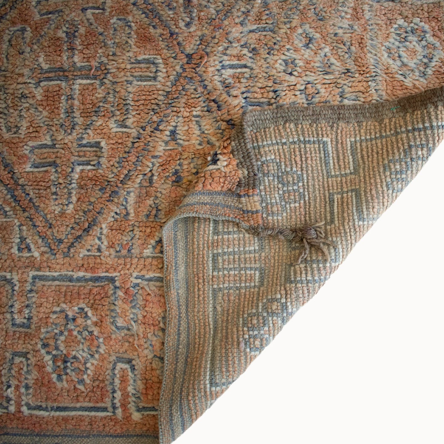 Baya Vintage Moroccan Rug | 7'3" x 12’10”