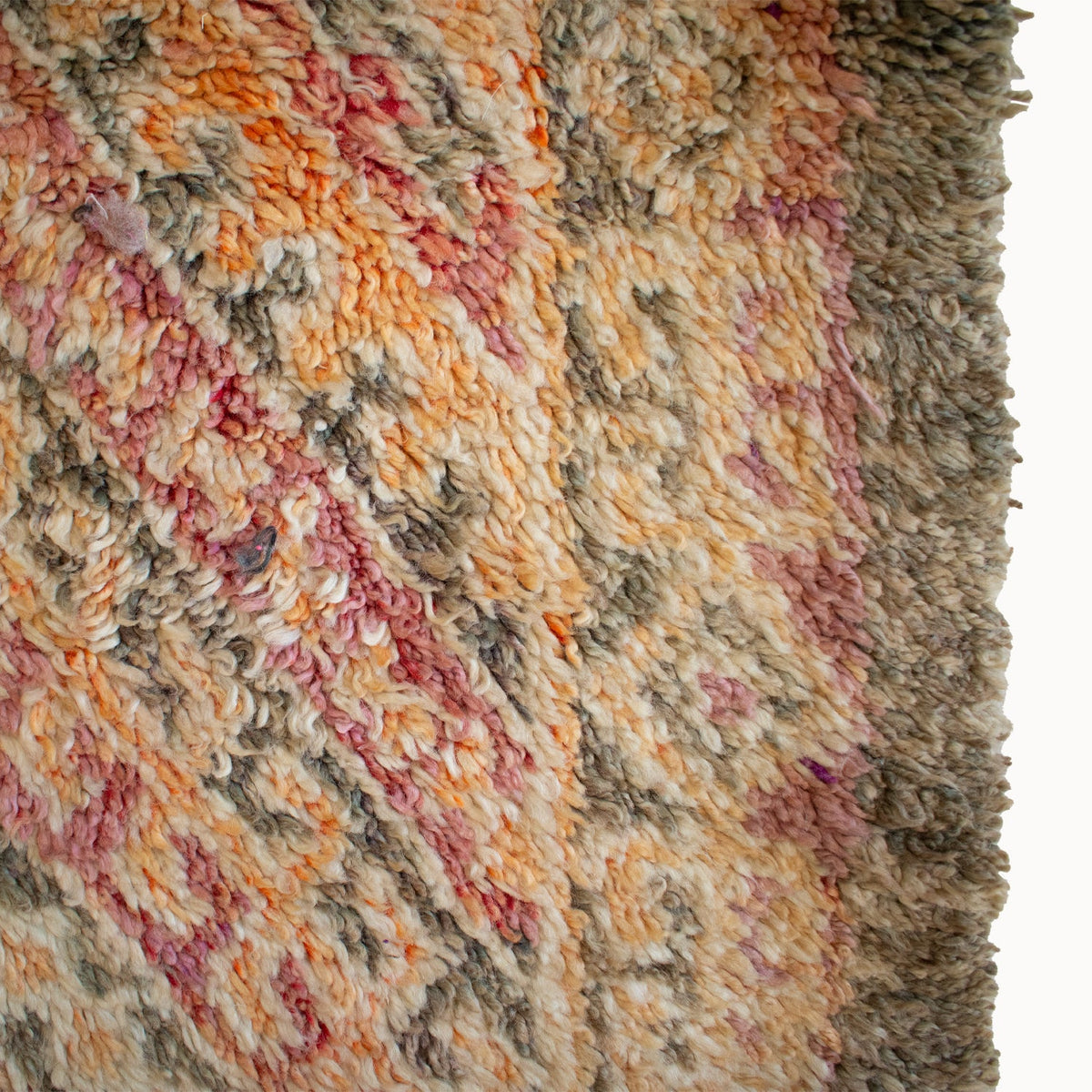 Bode Vintage Moroccan Marmoucha Rug | 7'1" x 14’7”