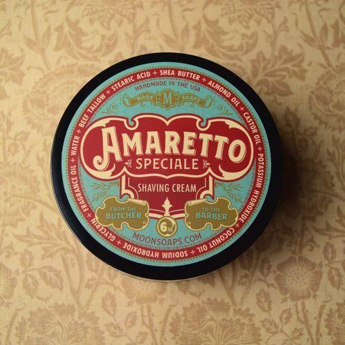 Moon Soaps Amaretto Speciale Shave Cream 6 Oz