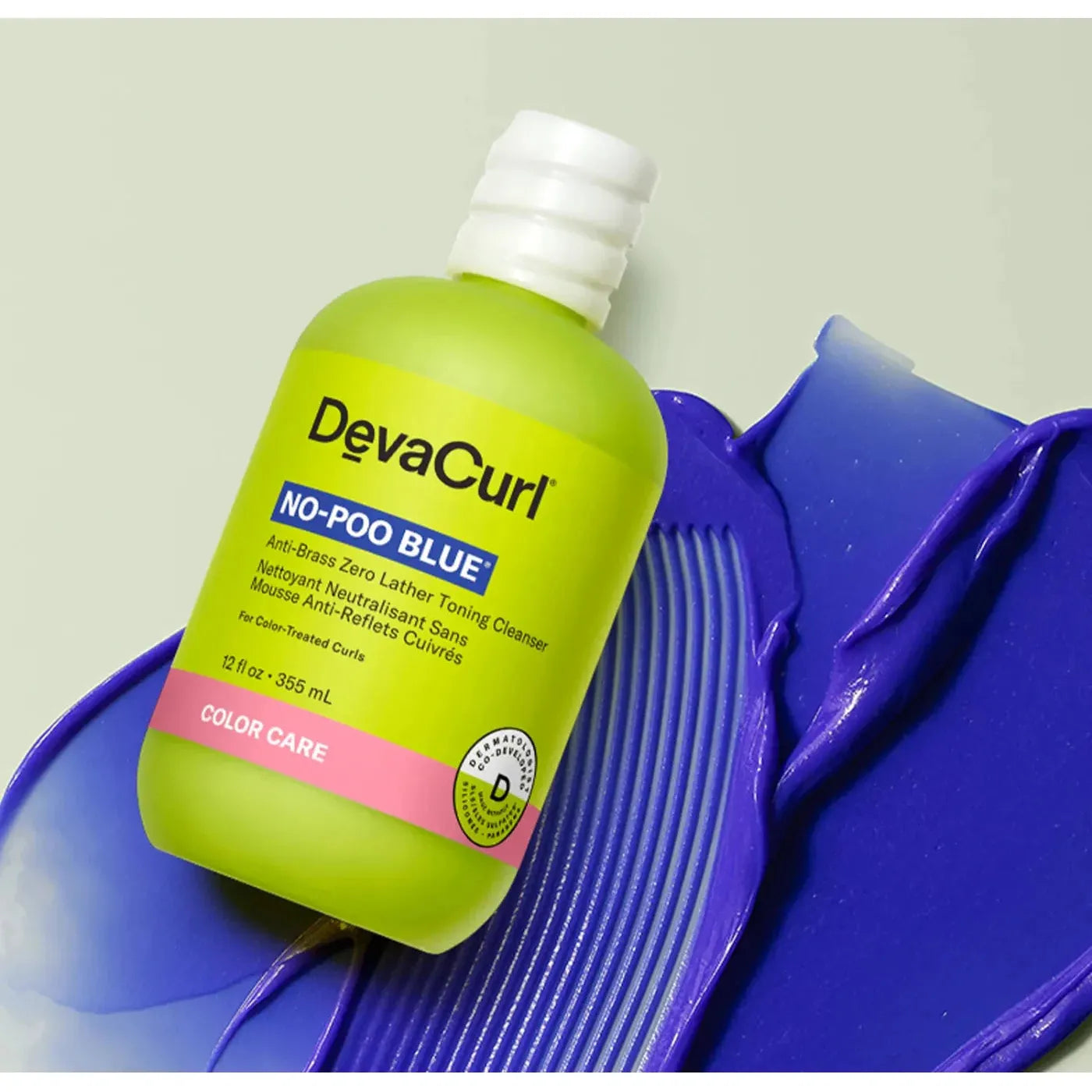 Devacurl Blue No-Poo Cleanser 12 oz