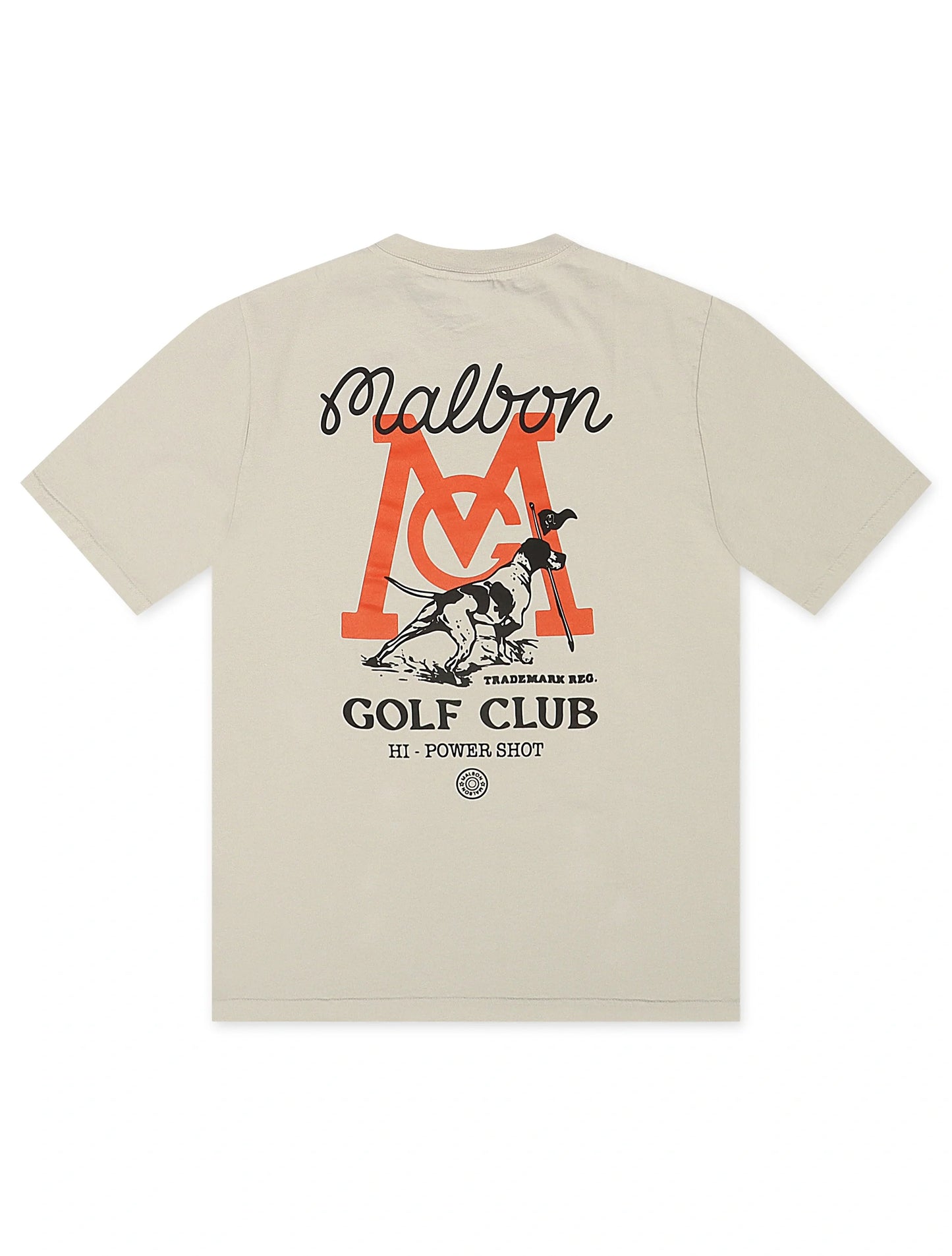 Malbon Bermuda Hi-Power Shot Tee - Ivory