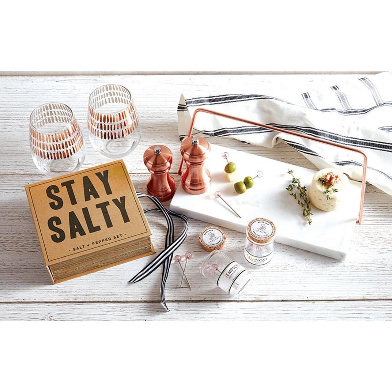 Marble + Rose Gold Iron Serving Plate | Desserts and Appetizers Display