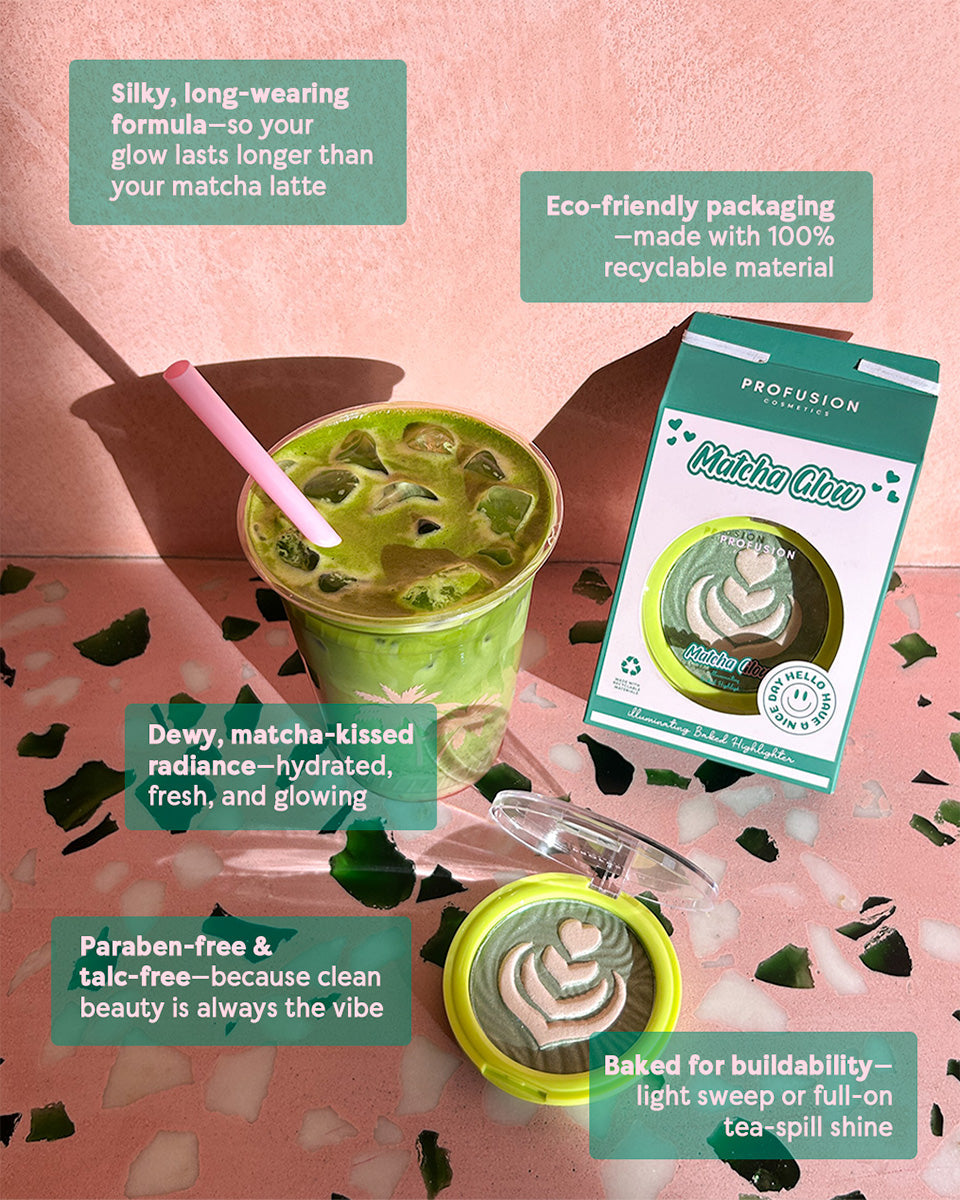 Matcha Glow Illuminating Baked Highlighter - Osadia Concept Store