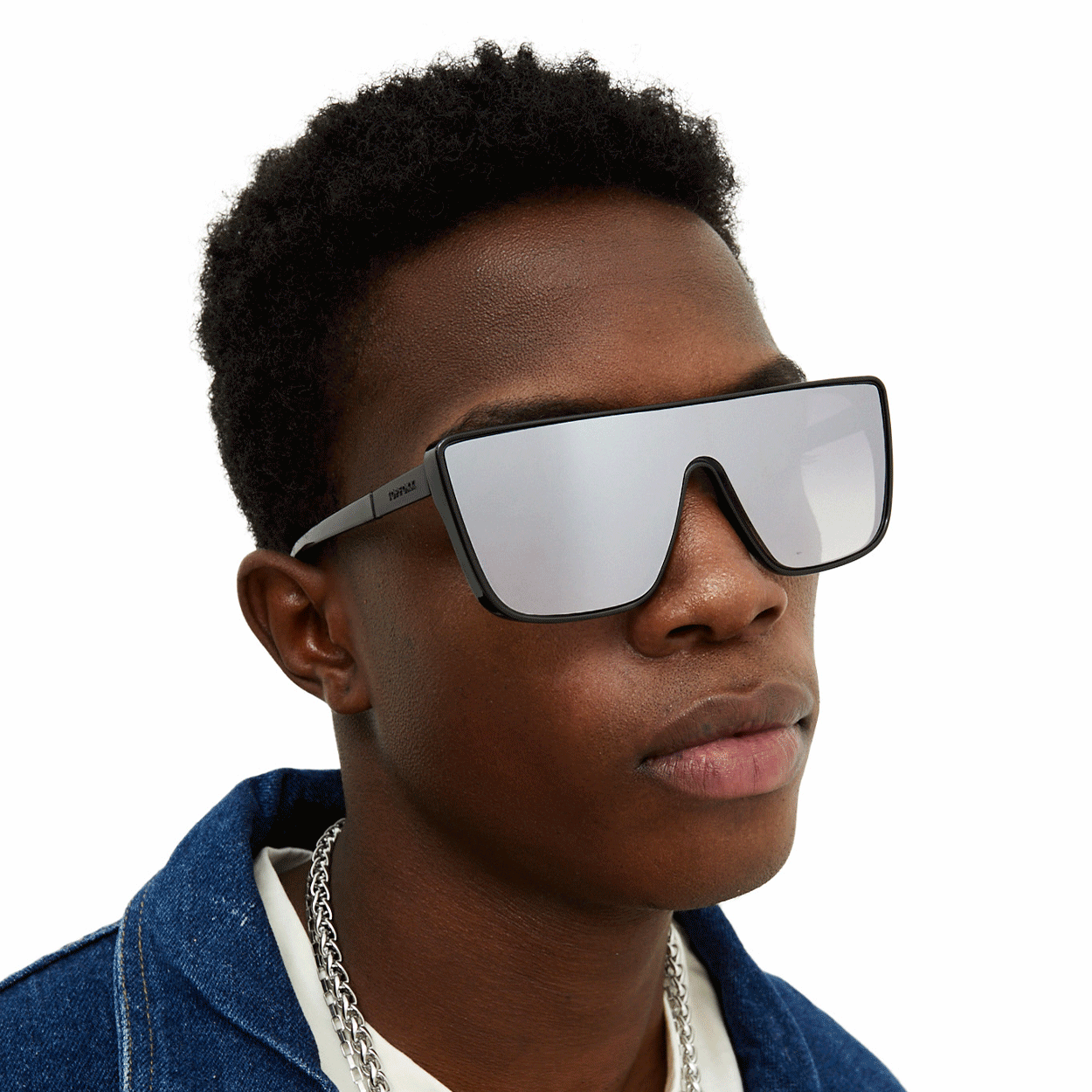 Sustainable Rayz - Chrome Limited Edition Squared Sunglasses