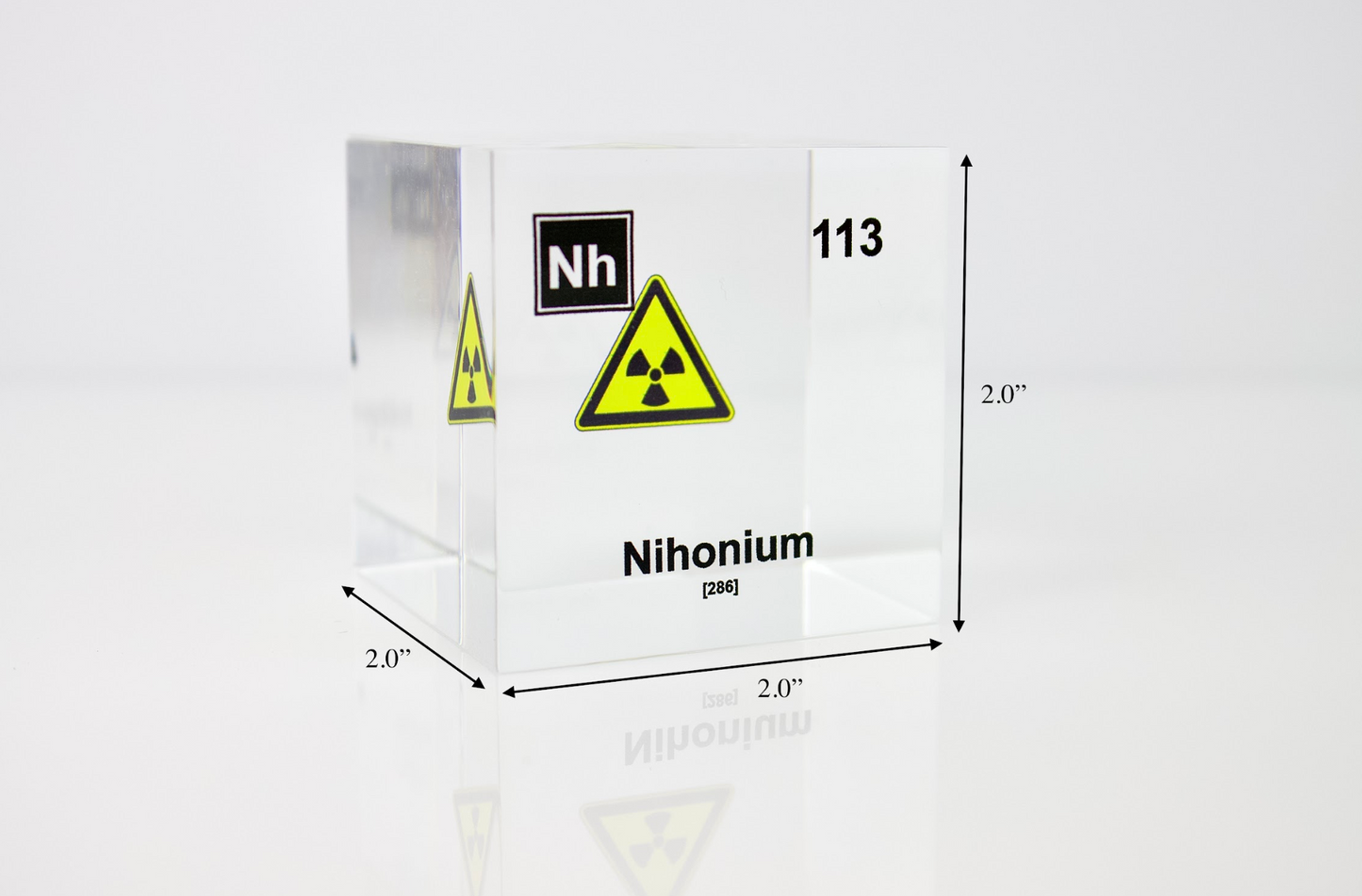 Nihonium Element Cube
