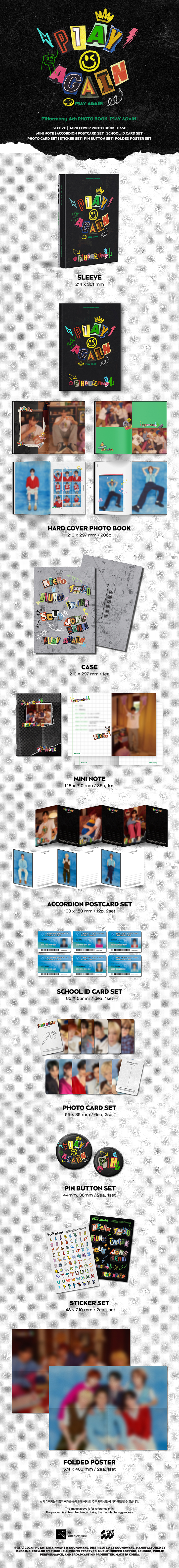 P1Harmony 4th Photobook - P1Ay Again