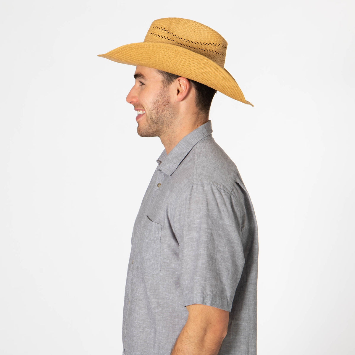 Men's Cattleman's Crease Cowboy with Ventilation