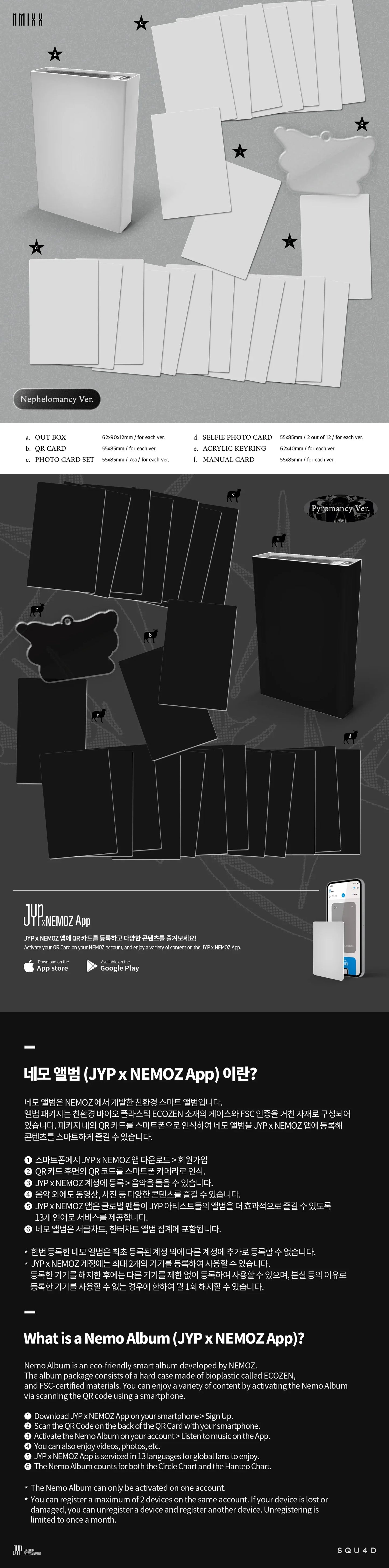 MMIXX 3rd Ep Album - Fe3O4 : Stick Out (Platform Album Nemo Ver. Set)