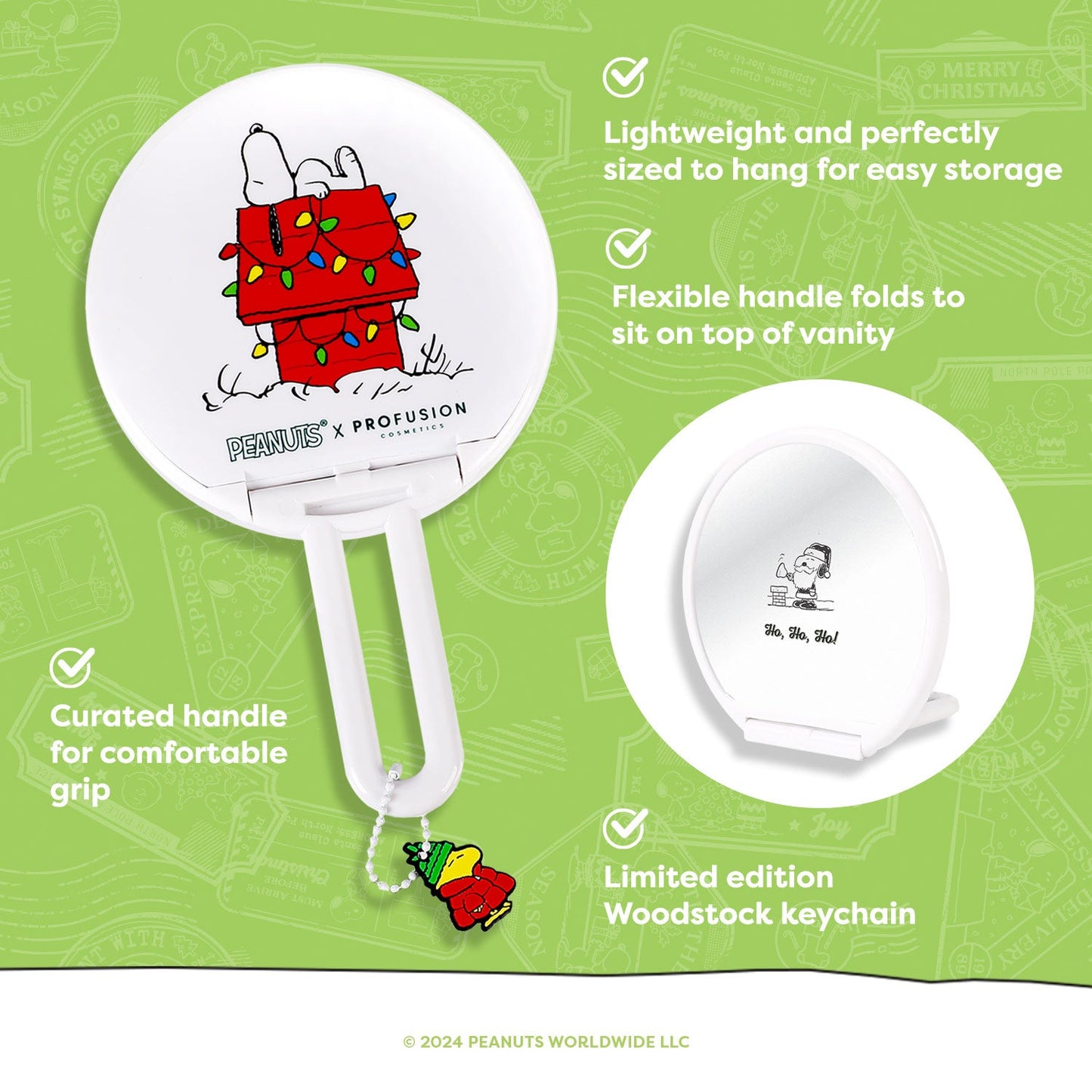 Peanuts Holiday | Handheld Mirror - Osadia Concept Store