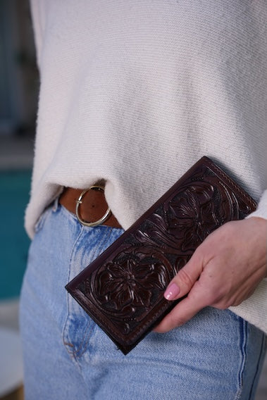 Hand-carved Wallet