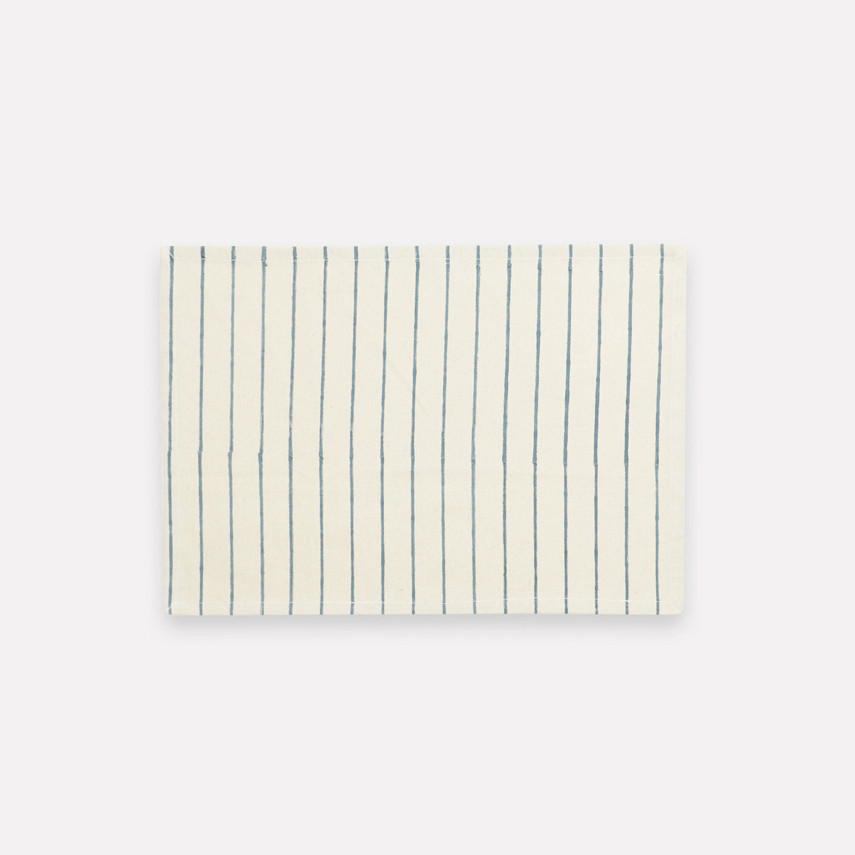 Block Print Placemat Set | Spruce Stripe