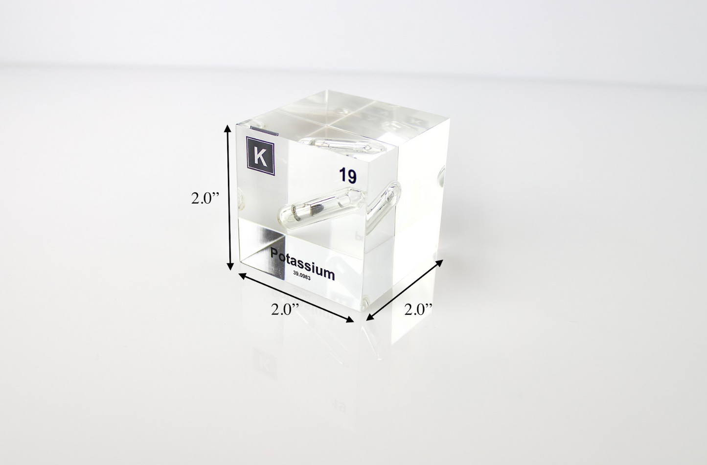 Potassium Element Cube