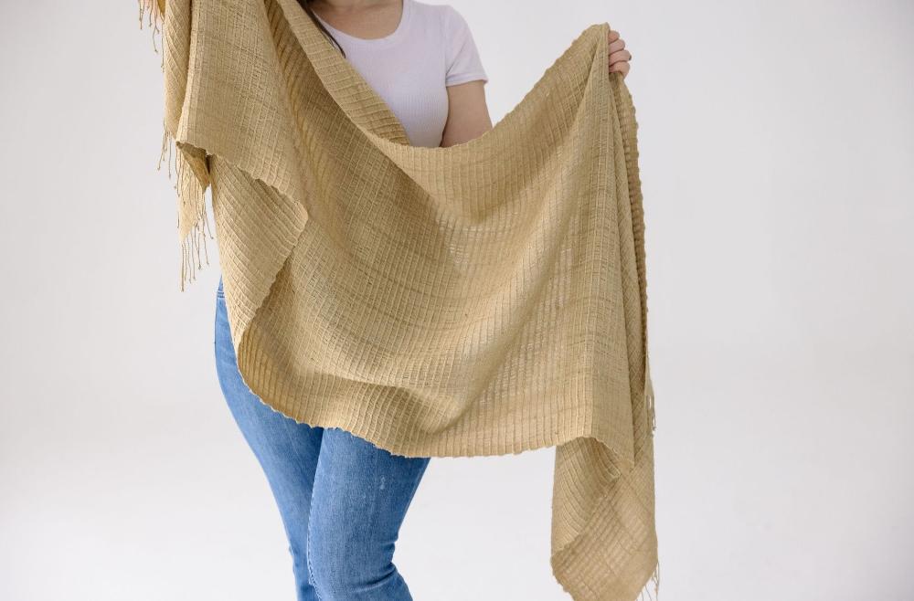 Queen Saba Handwoven Ethiopian Silk Shawl