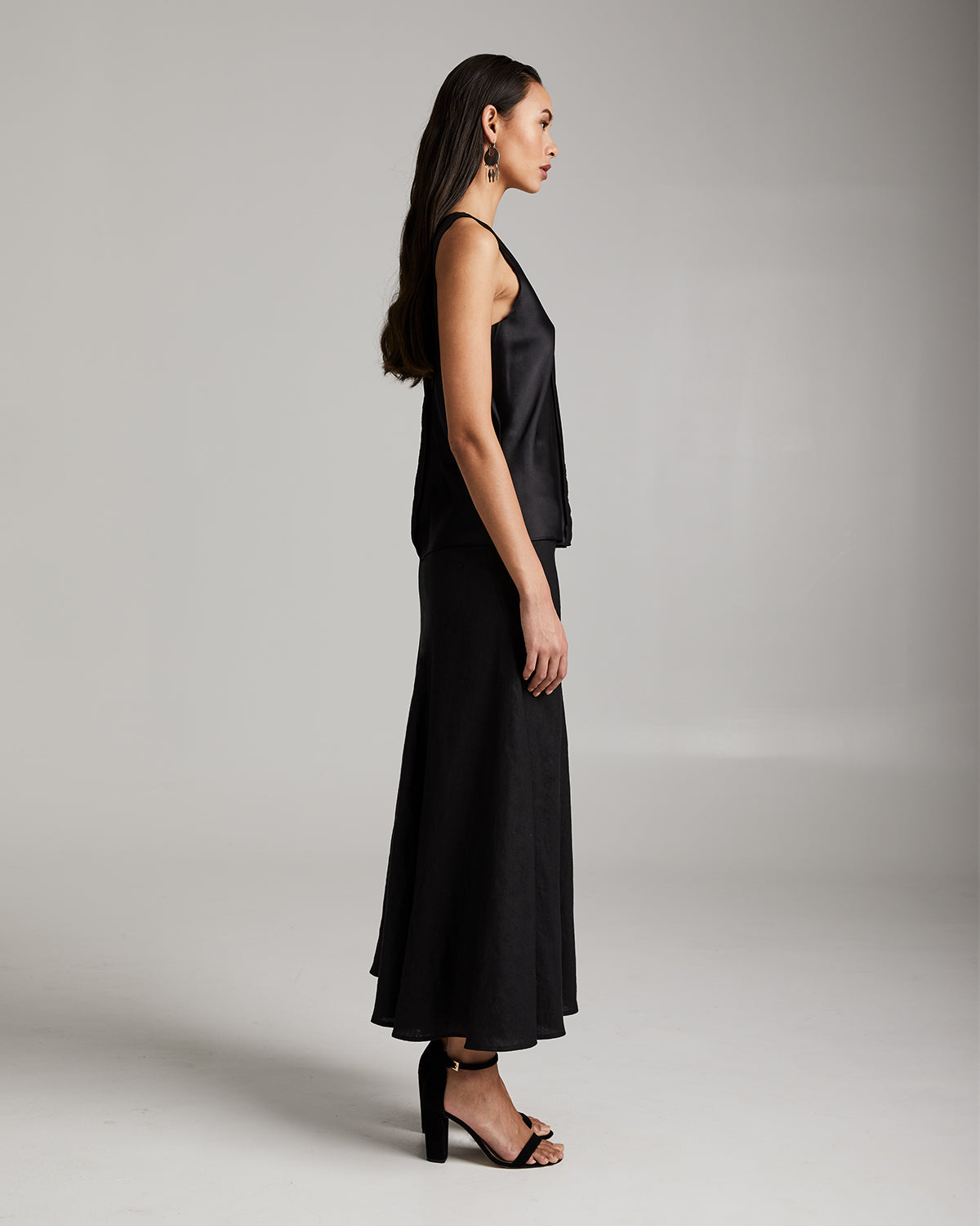 Silk Raw Edge Tank - Seasonal