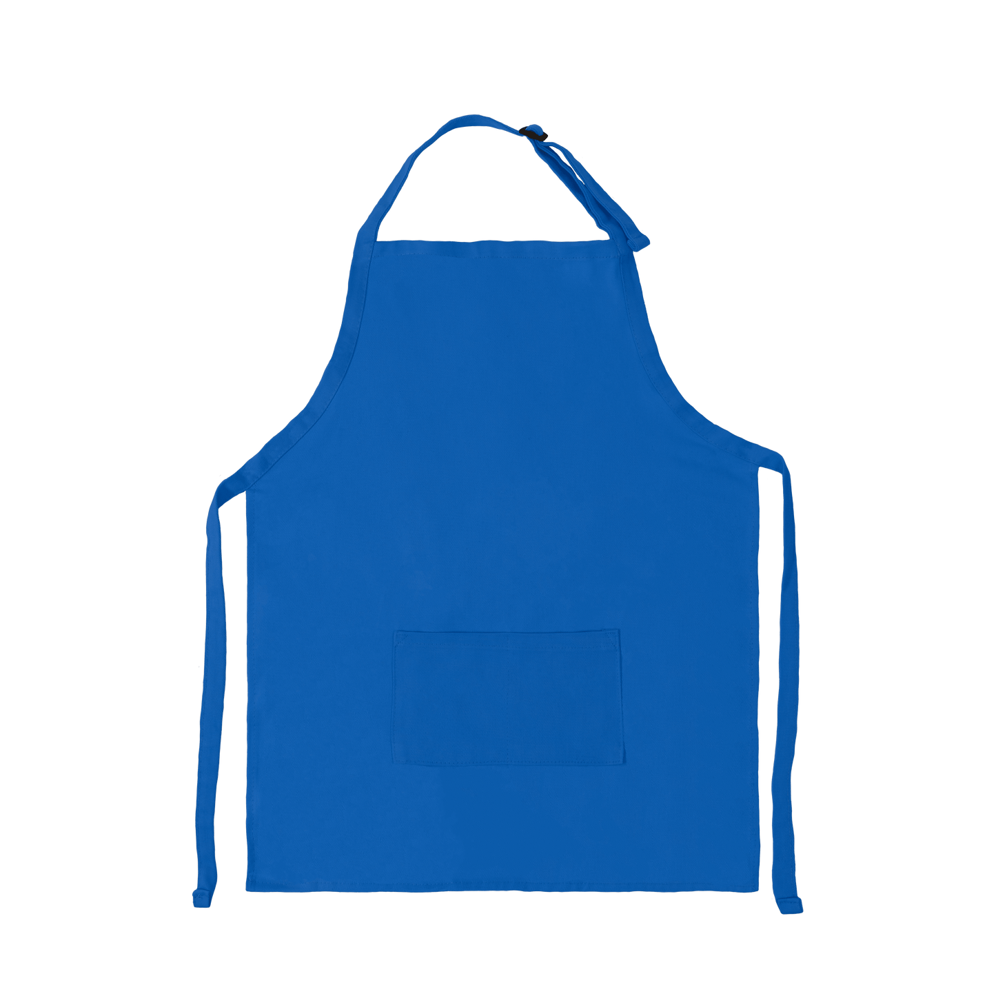 Apron with Patch Pockets Adjustable Neck Strap With Buckle