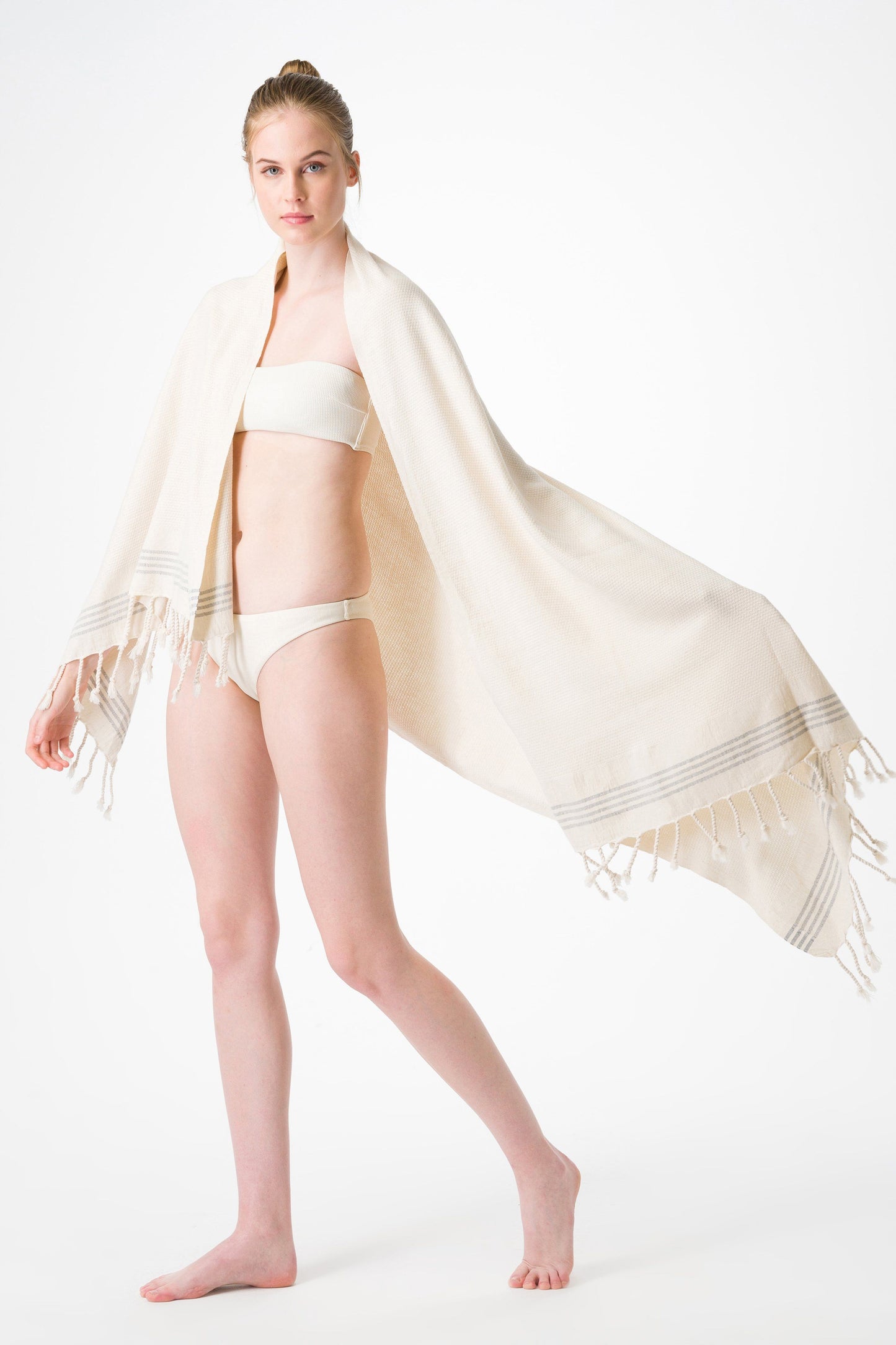 Whisper Weight Natural Turkish Hand Towel