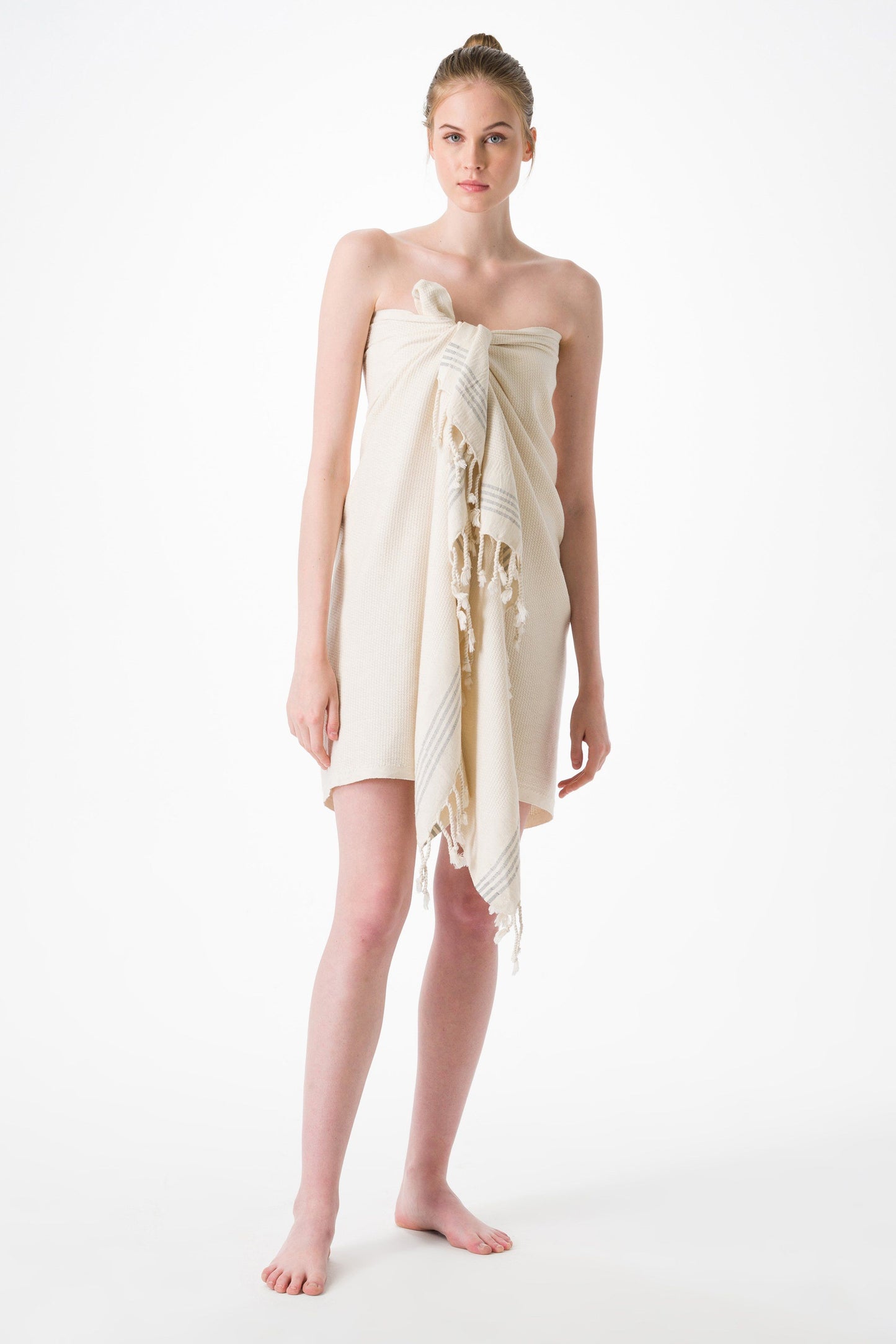 Whisper Weight Natural Turkish Hand Towel
