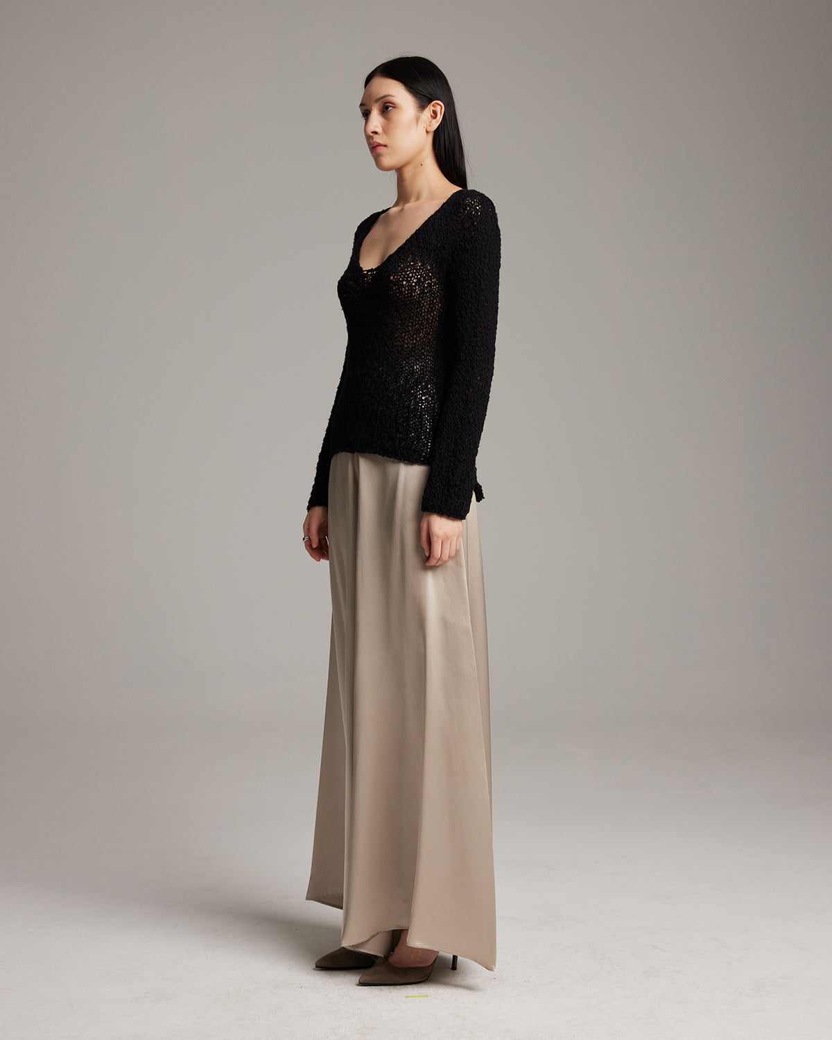 Silk Palazzo Pants