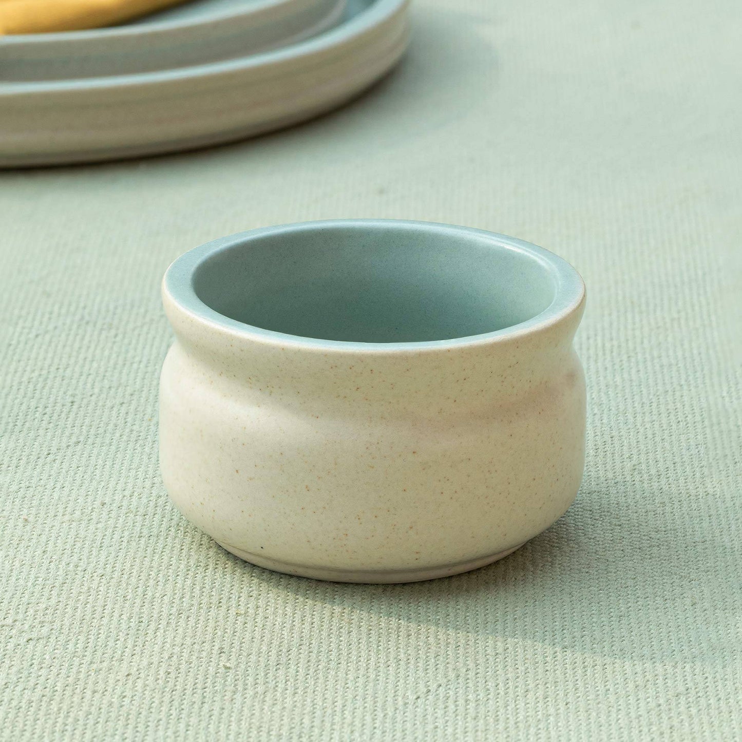 Serene Sky Ceramic Bowl