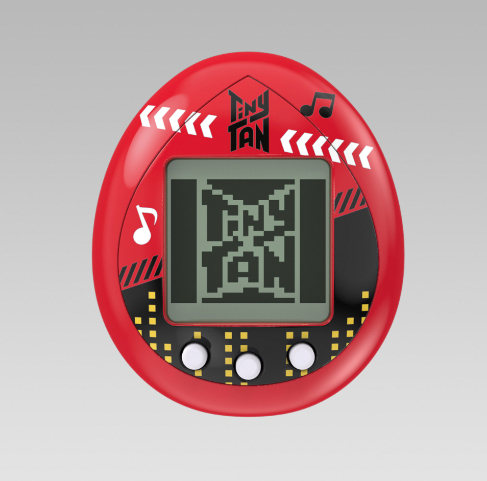 BTS x Tinytan Tamagotchi (Purple/Red Ver)