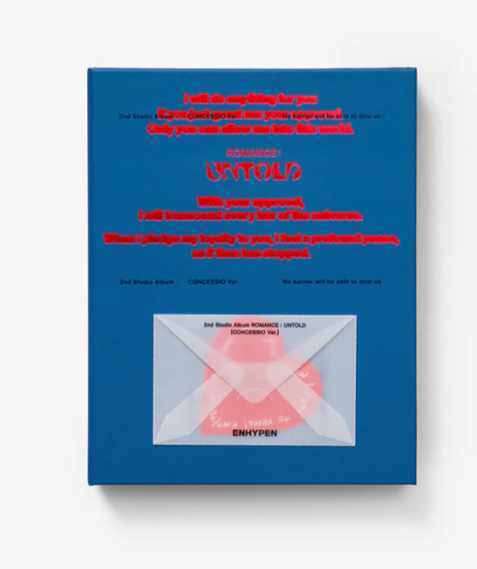 ENHYPEN 2nd Album - Romance : Untold (Signed Postcard Versions)