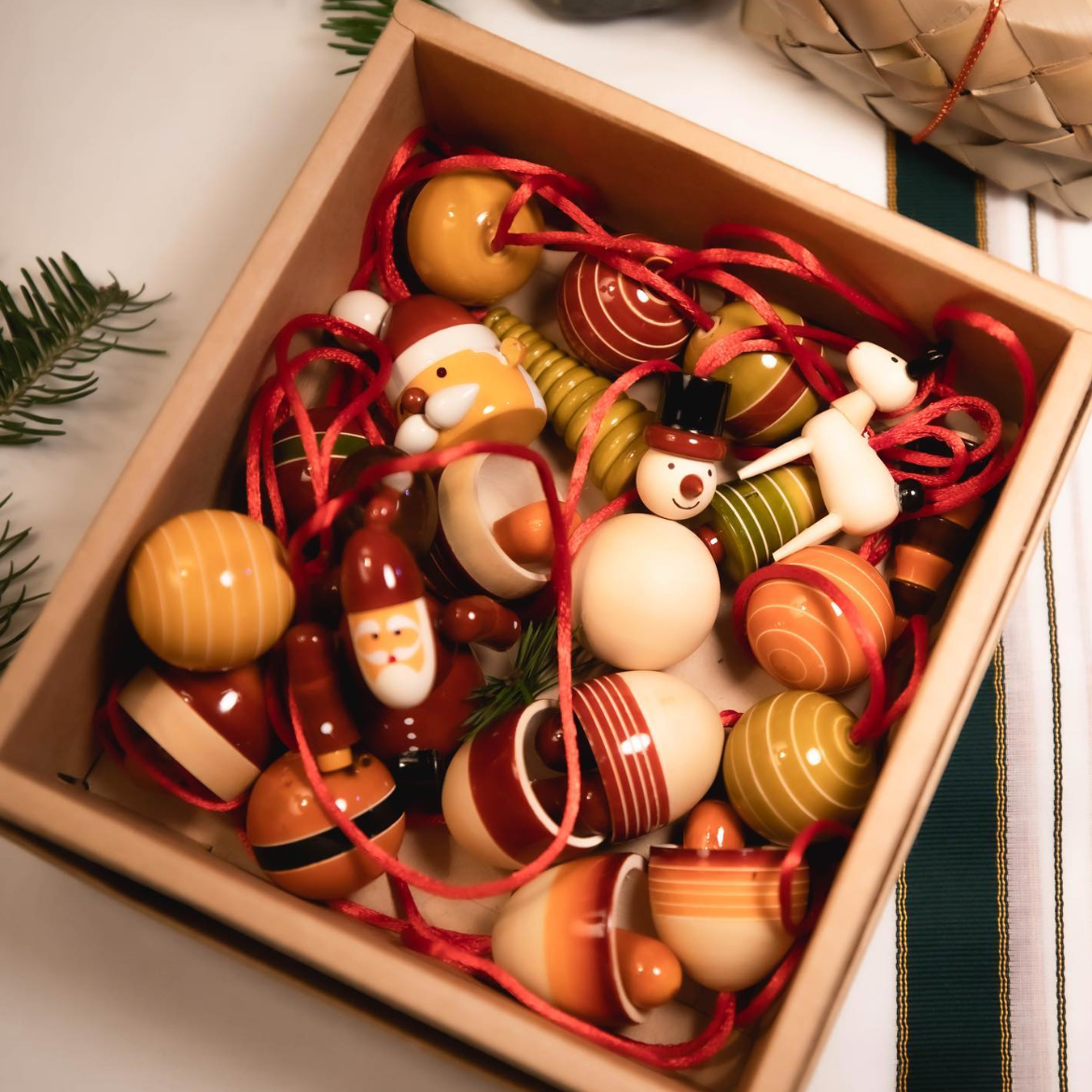 Etikoppaka Lacquer Ornament | Ball