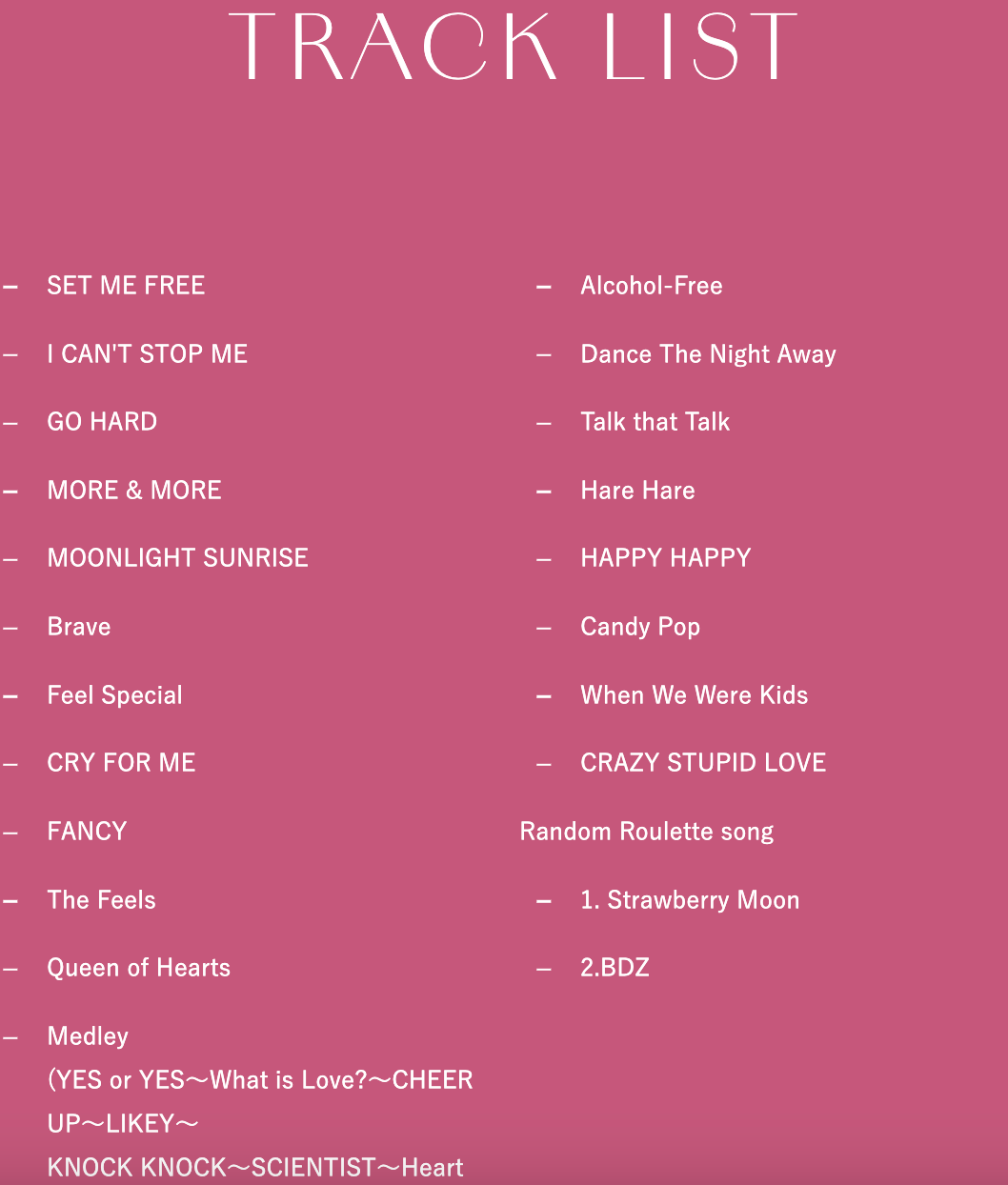 Twice - Ready To Be 5th World Tour In Japan