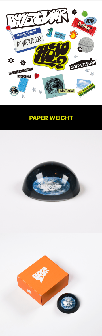 BoyNextDoor - Official MD Paper Weight
