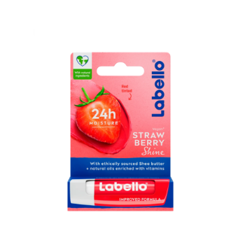 Labello Strawberry Shine 24h Red Tinted