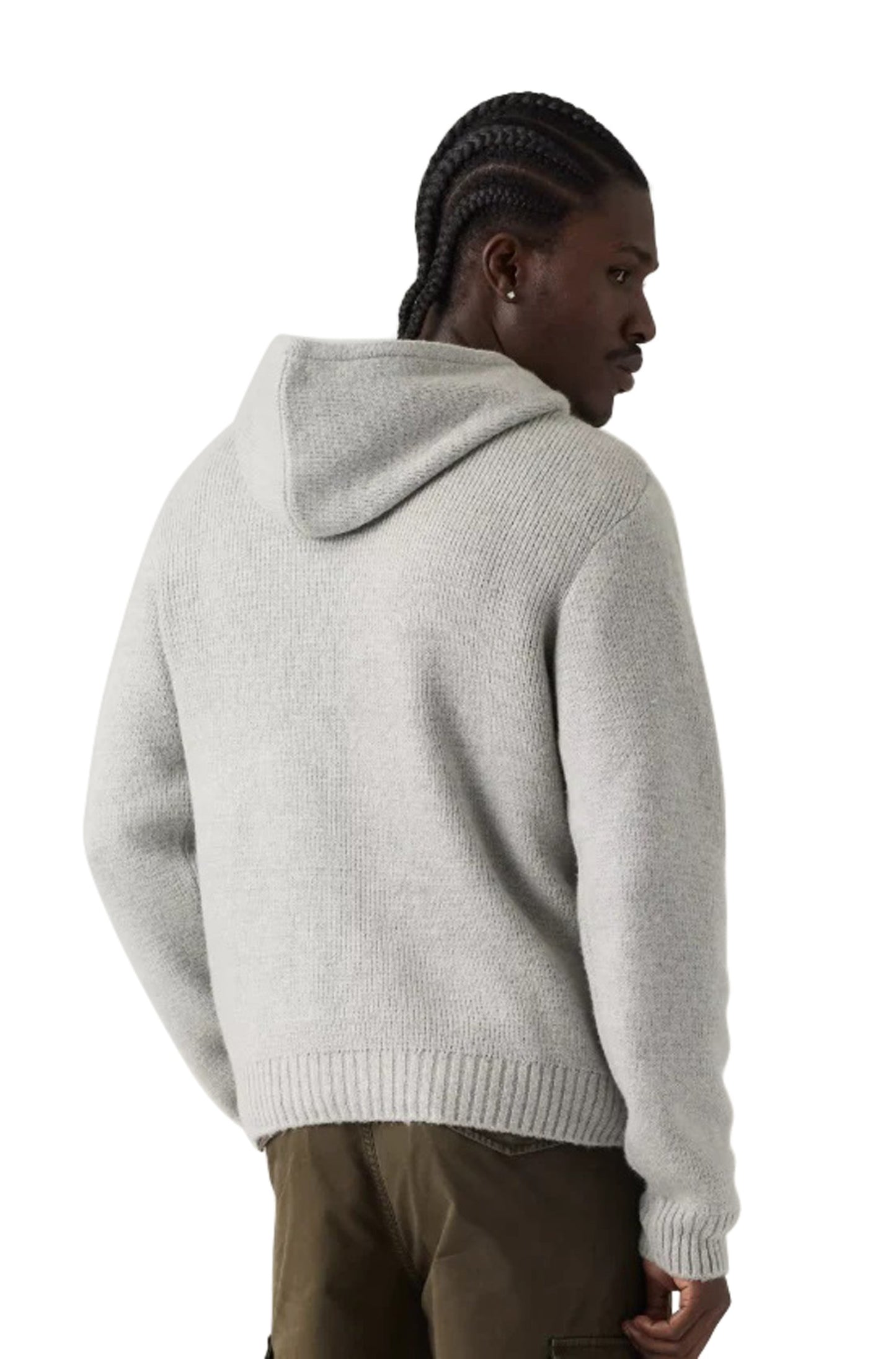 Levis Portola Sweater Hoodie - Grey Heather