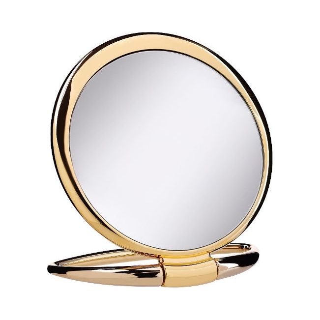 Janeke AU443.3 Diameter 17 cm Golden Table Mirror