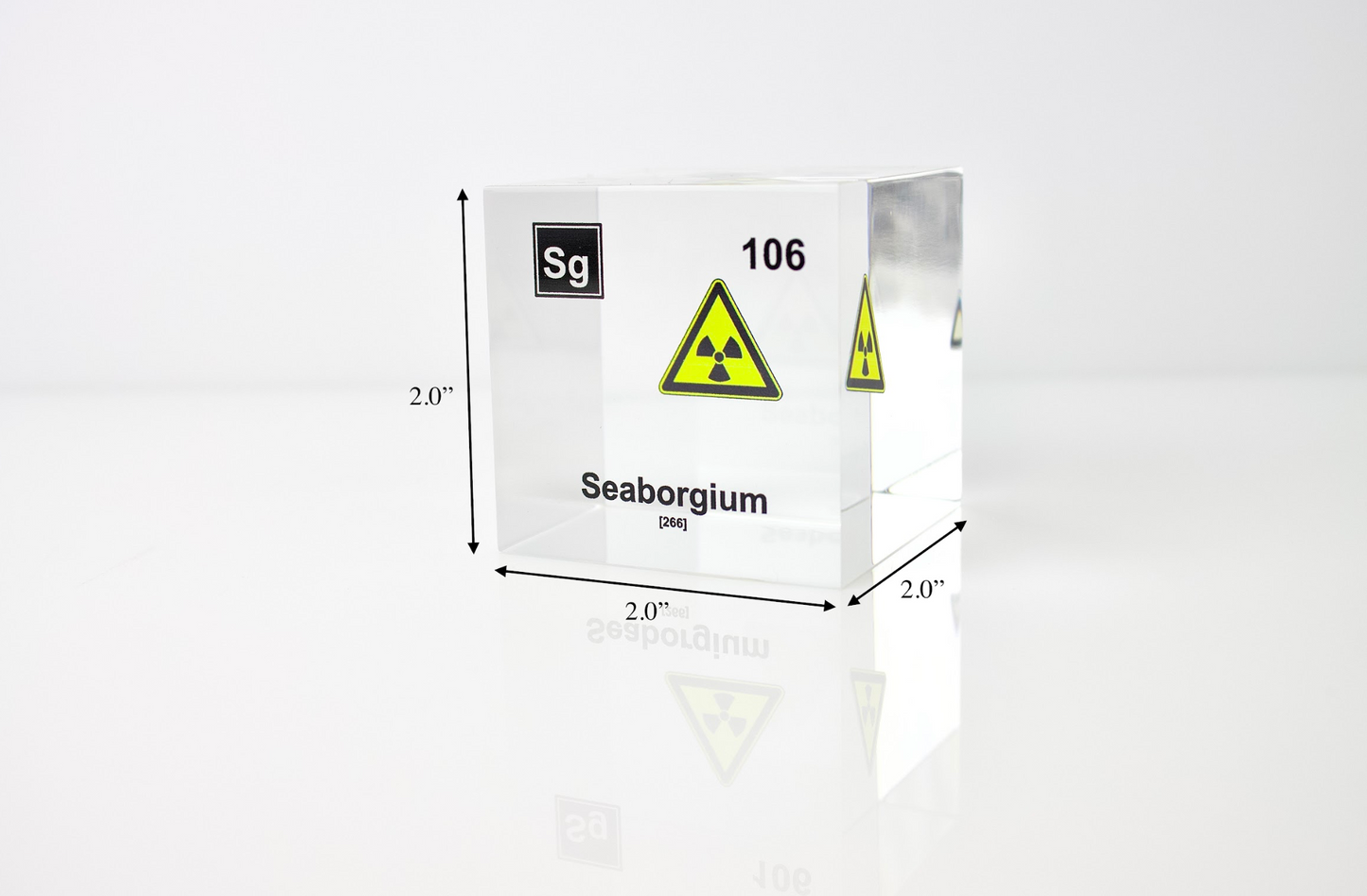 Seaborgium Cube Element