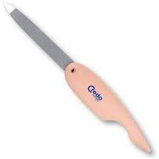 Credo Foldable nail file apricot, blister 16 Oz