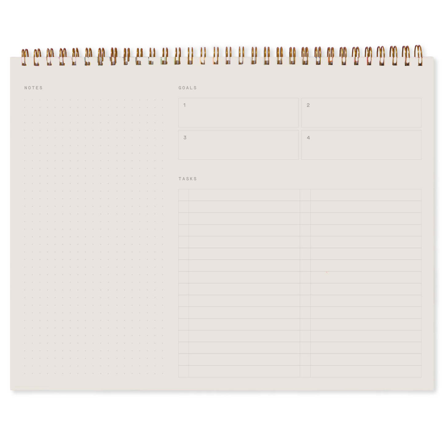 Terre Undated Monthly Planner Sketchbook