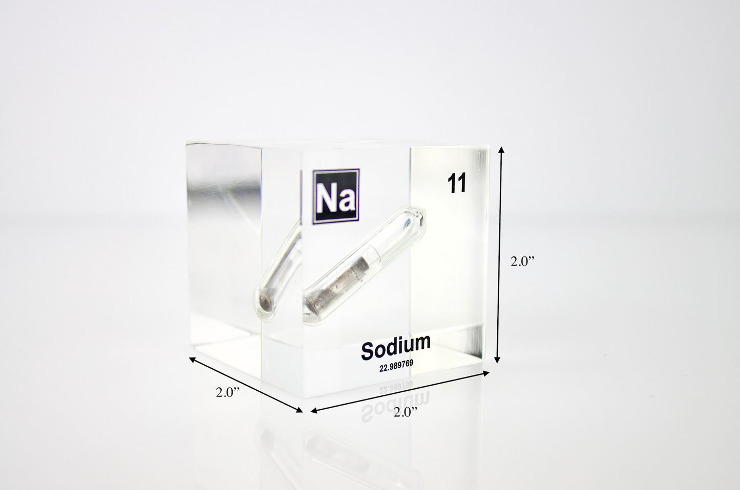 Sodium Element Cube