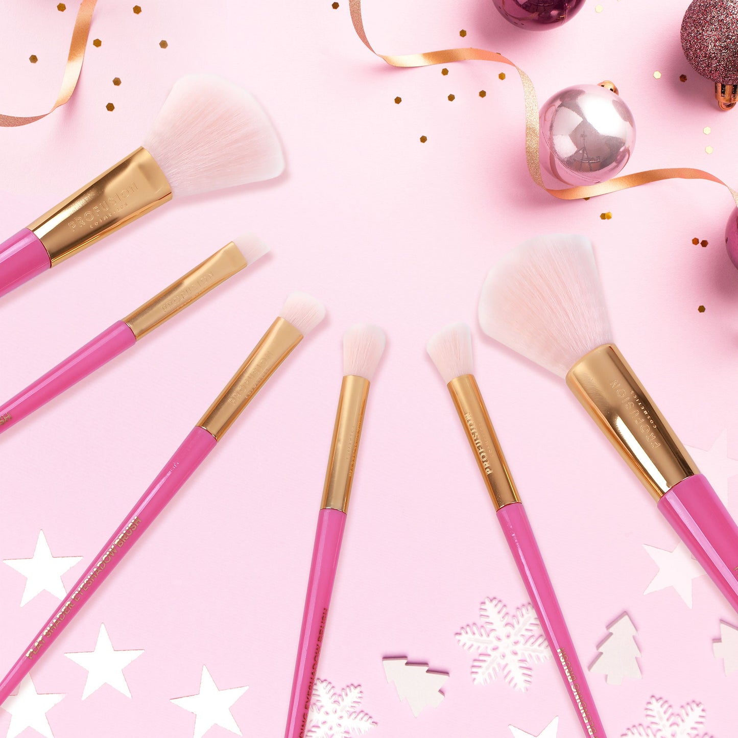 Sweet Holiday | 6-pc Face & Eye Brush Vault - Osadia Concept Store
